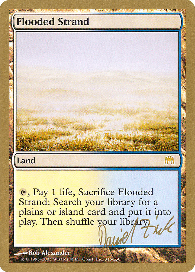 Flooded Strand (Daniel Zink) [World Championship Decks 2003] | Game Grid - Logan