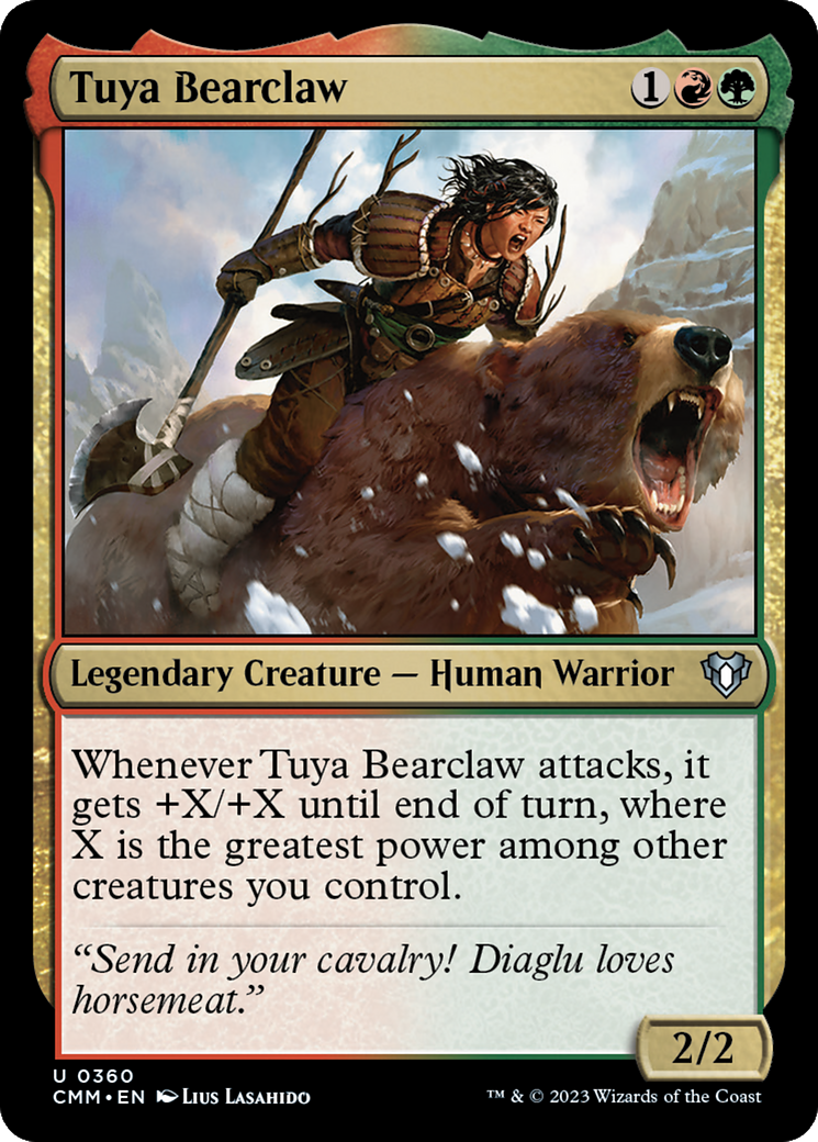 Tuya Bearclaw [Commander Masters] | Game Grid - Logan