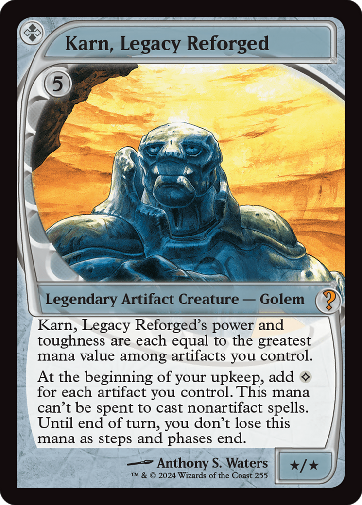 Karn, Legacy Reforged (Future Sight) [Mystery Booster 2] | Game Grid - Logan