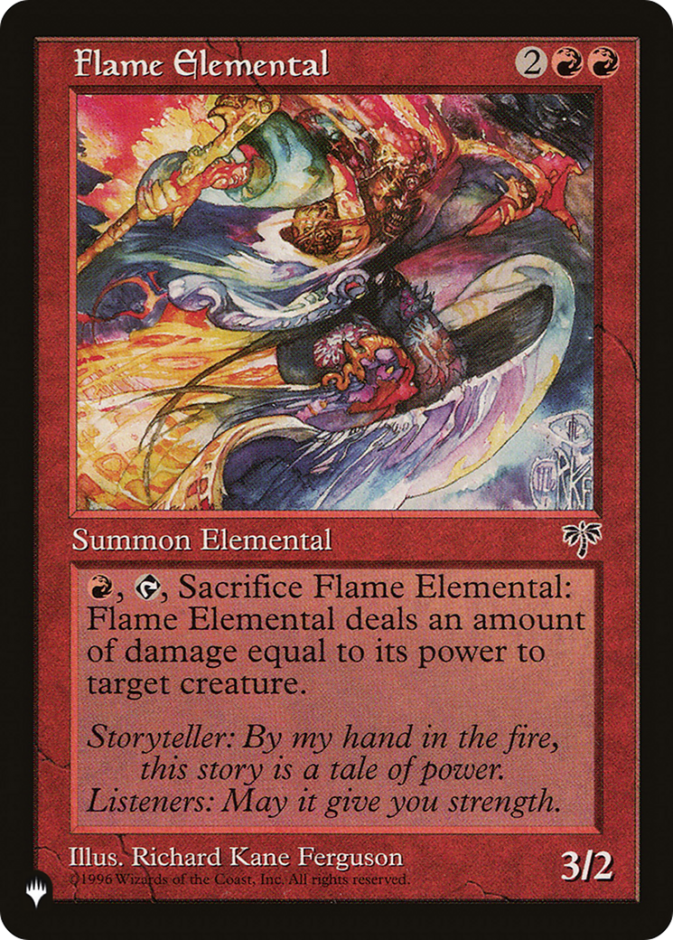 Flame Elemental [The List] | Game Grid - Logan