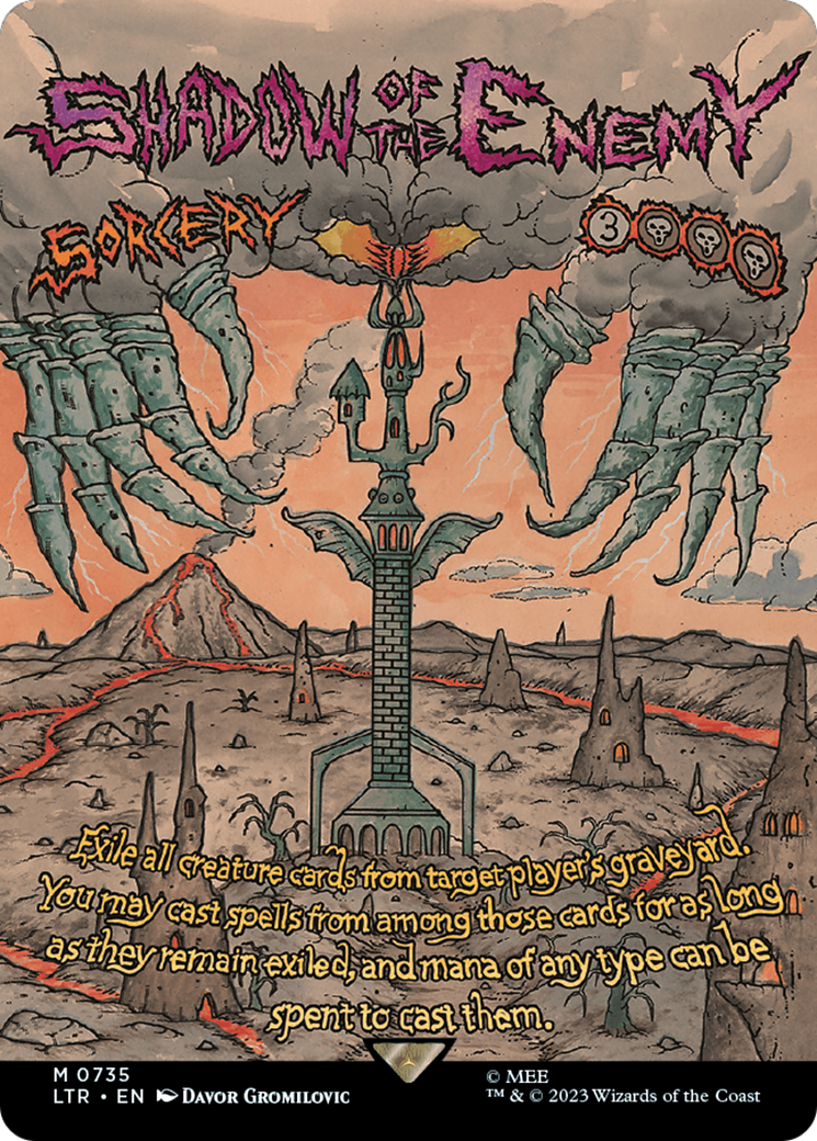 Shadow of the Enemy (Borderless Poster) [The Lord of the Rings: Tales of Middle-Earth] | Game Grid - Logan