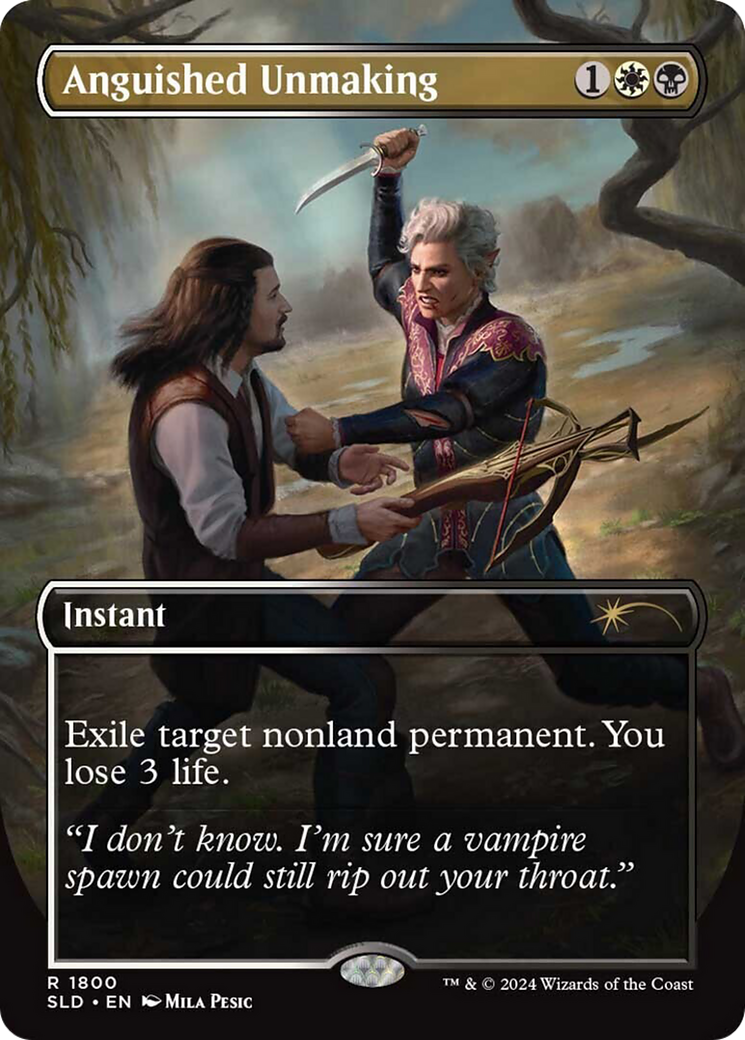 Anguished Unmaking (1800) [Secret Lair Drop Series] | Game Grid - Logan