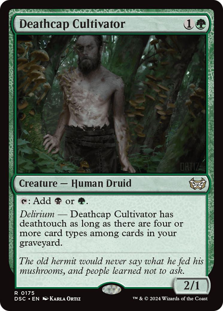 Deathcap Cultivator [Duskmourn: House of Horror Commander] | Game Grid - Logan