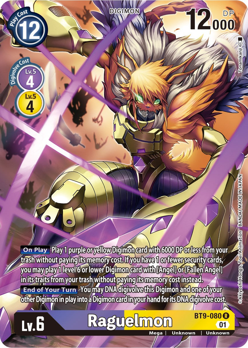 Raguelmon [BT9-080] (Alternate Art) [X Record] | Game Grid - Logan