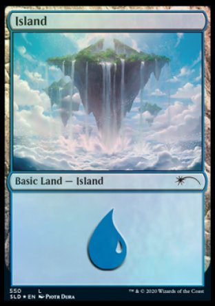 Island (Above the Clouds) (550) [Secret Lair Drop Promos] | Game Grid - Logan