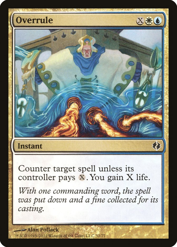 Overrule [Duel Decks: Venser vs. Koth] | Game Grid - Logan