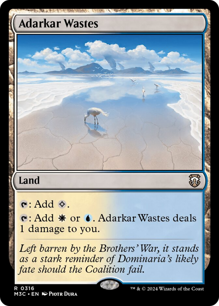 Adarkar Wastes [Modern Horizons 3 Commander] | Game Grid - Logan