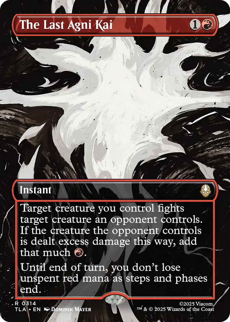 The Last Agni Kai (Borderless) [Avatar: The Last Airbender] | Game Grid - Logan