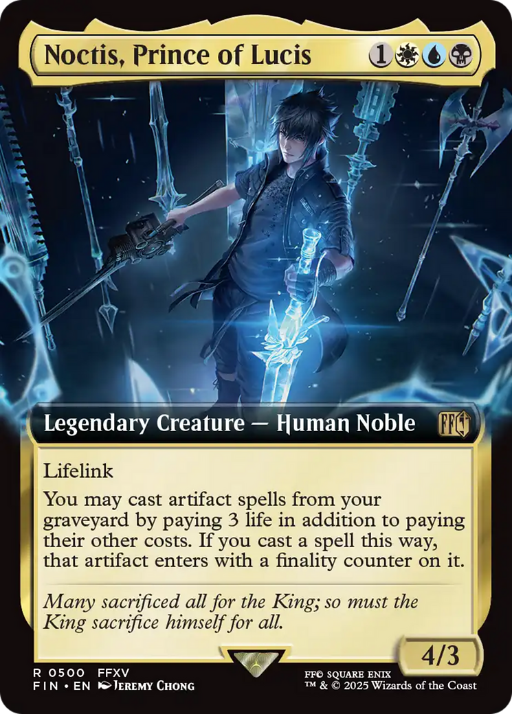 Noctis, Prince of Lucis (Extended Art) [FINAL FANTASY] | Game Grid - Logan