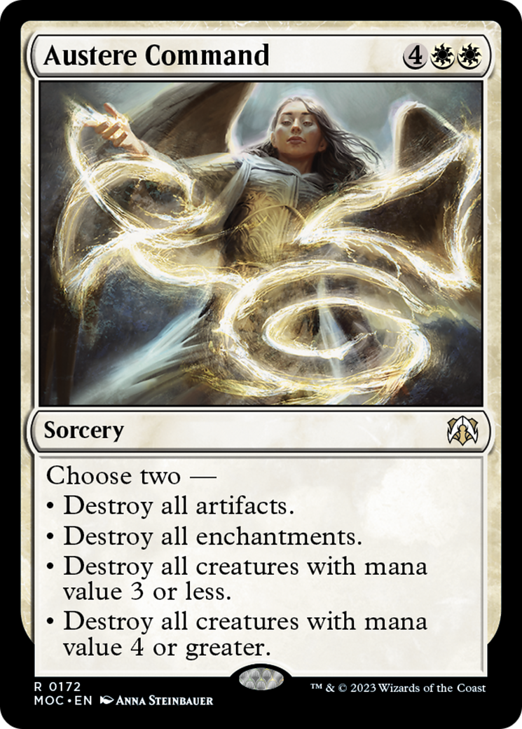 Austere Command [March of the Machine Commander] | Game Grid - Logan