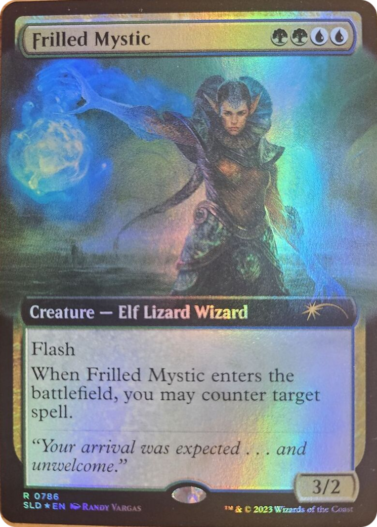 Frilled Mystic (Extended Art) [Secret Lair Drop Series] | Game Grid - Logan
