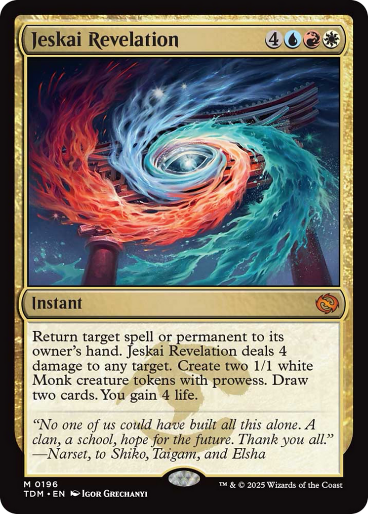 Jeskai Revelation [Tarkir: Dragonstorm] | Game Grid - Logan