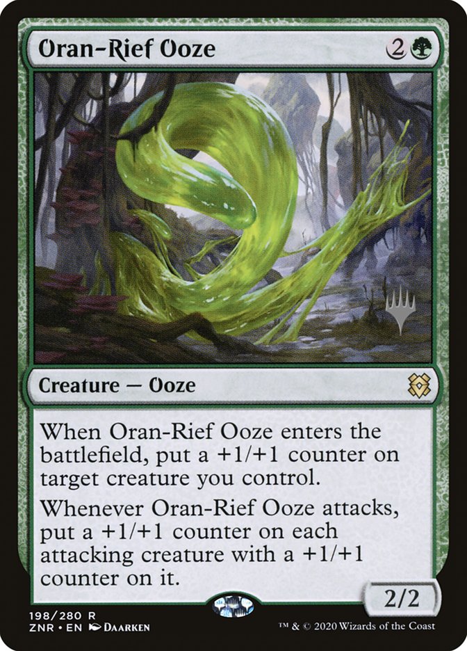 Oran-Rief Ooze (Promo Pack) [Zendikar Rising Promos] | Game Grid - Logan