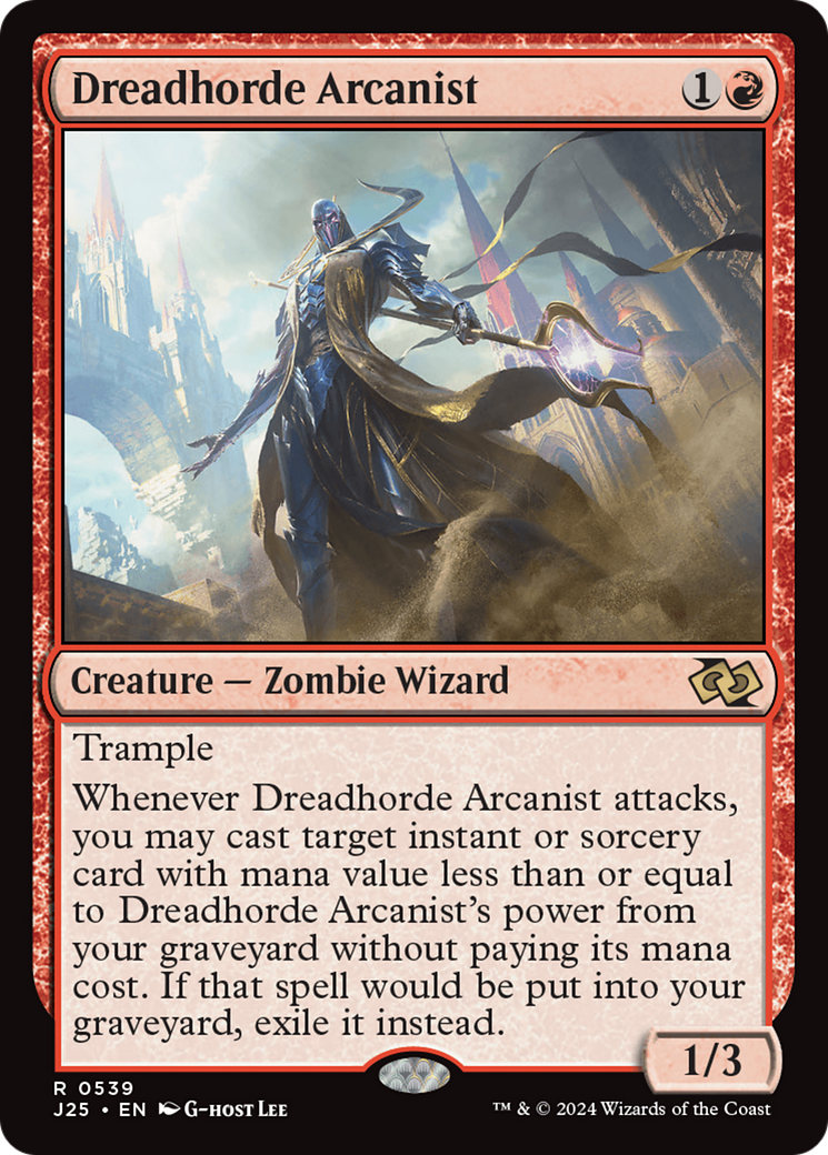 Dreadhorde Arcanist [Foundations Jumpstart] | Game Grid - Logan