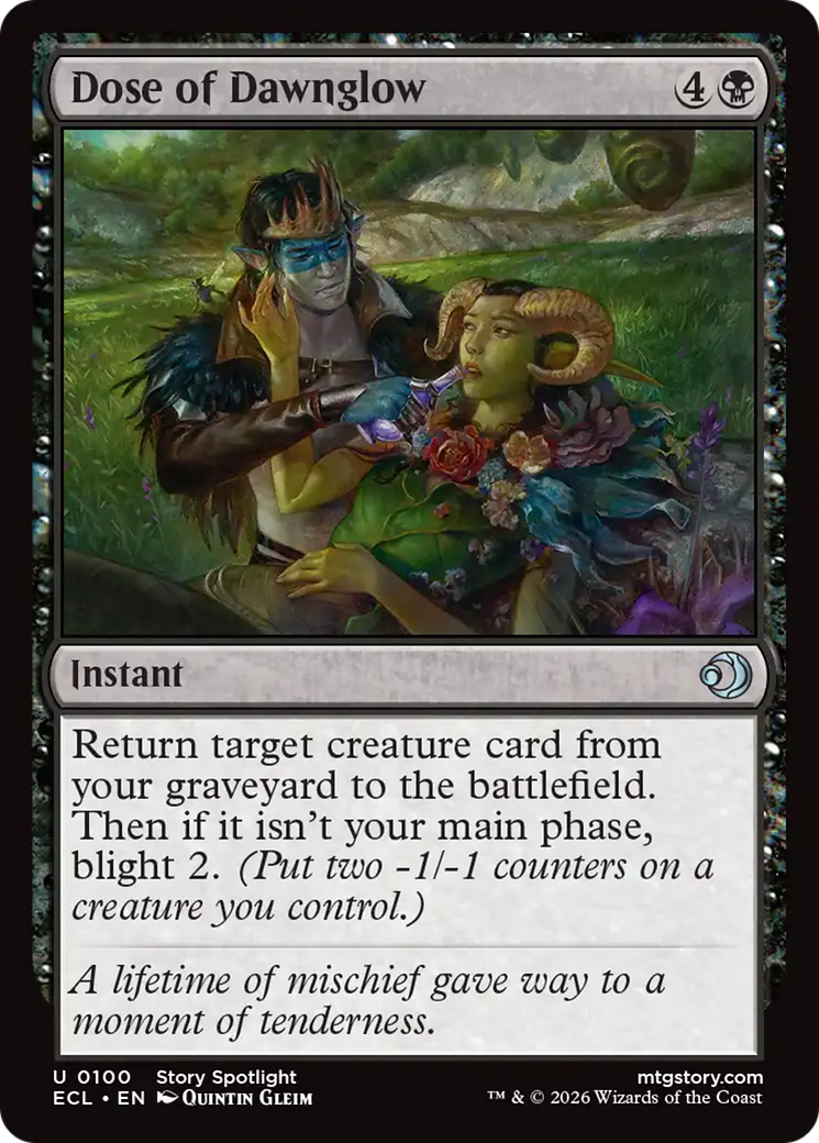 Dose of Dawnglow [Lorwyn Eclipsed] | Game Grid - Logan