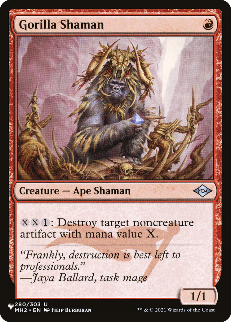 Gorilla Shaman [The List Reprints] | Game Grid - Logan