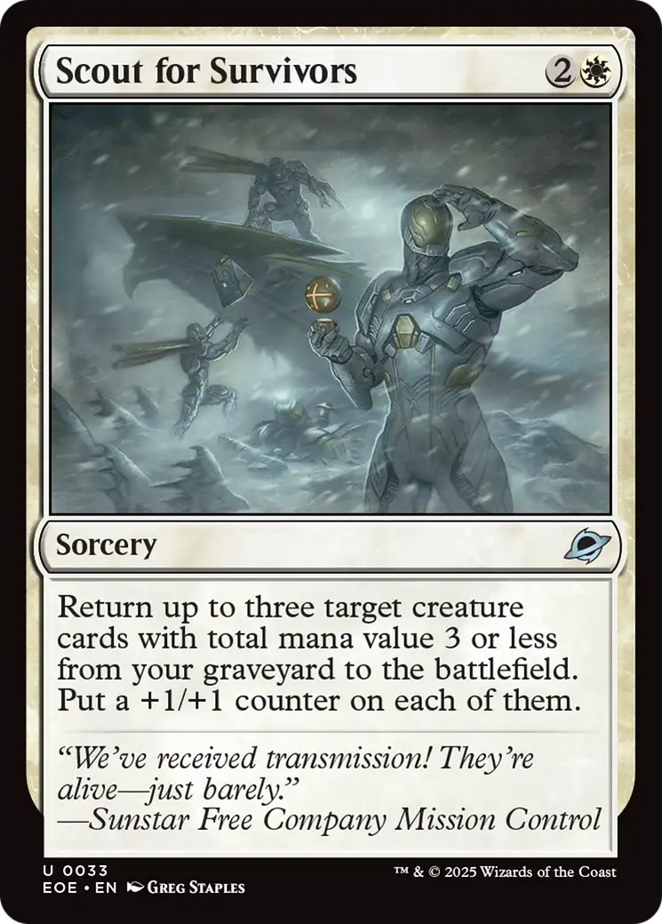 Scout for Survivors [Edge of Eternities] | Game Grid - Logan