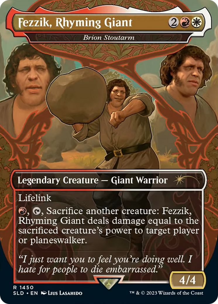 Fezzik, Rhyming Giant - Brion Stoutarm [Secret Lair Drop Series] | Game Grid - Logan