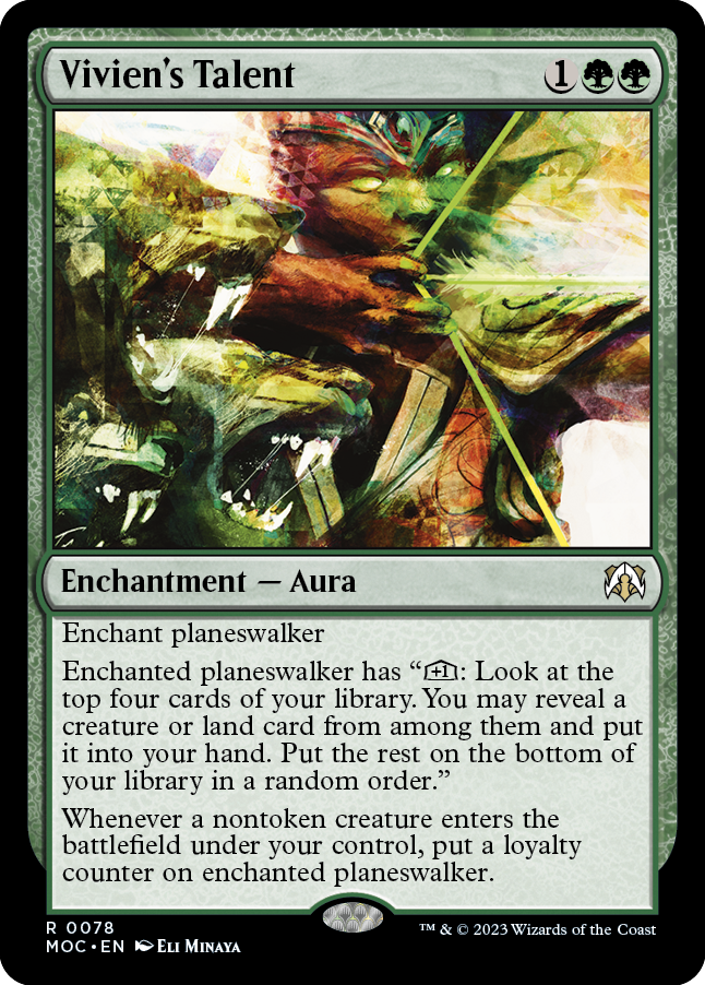 Vivien's Talent [March of the Machine Commander] | Game Grid - Logan