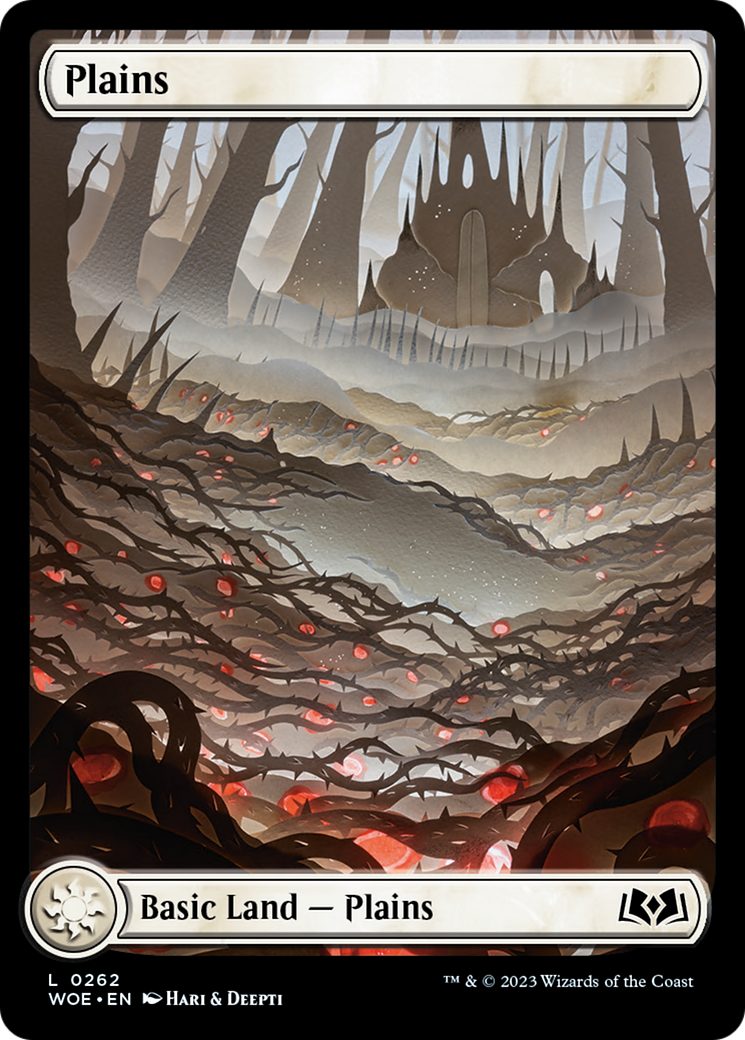 Plains (262) (Full-Art) [Wilds of Eldraine] | Game Grid - Logan