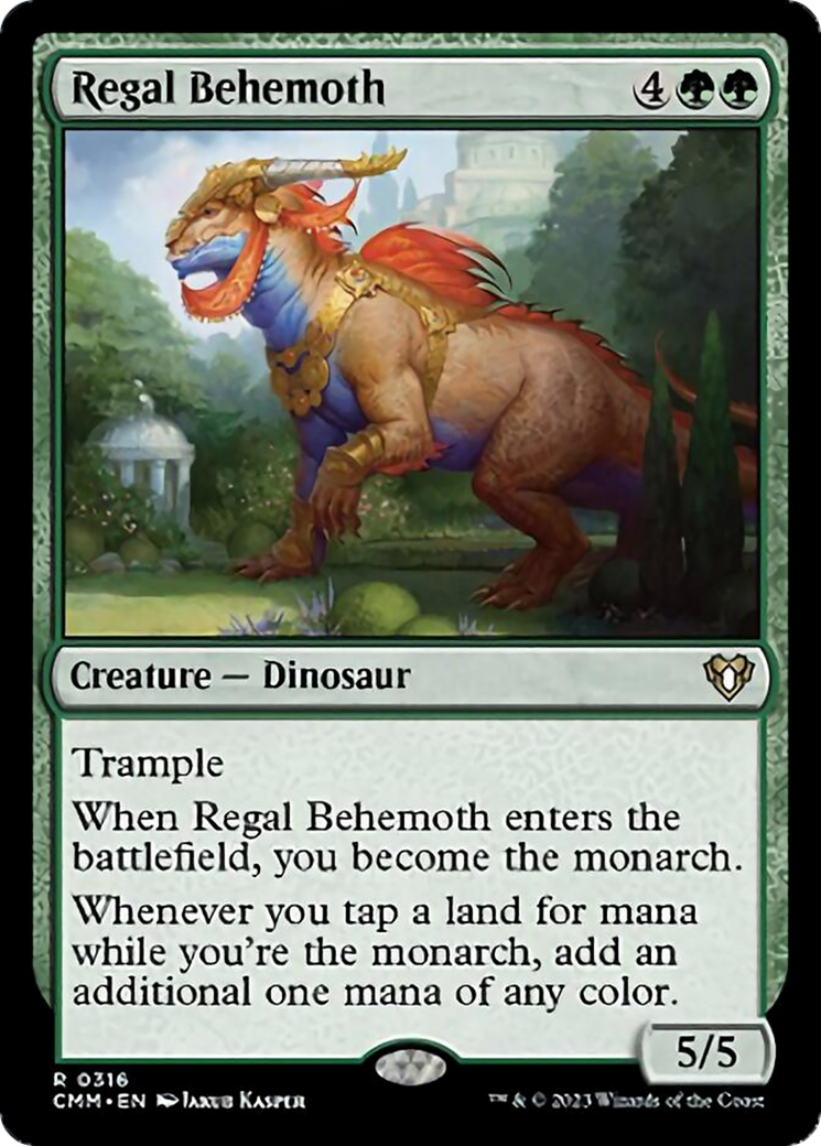Regal Behemoth [Commander Masters] | Game Grid - Logan