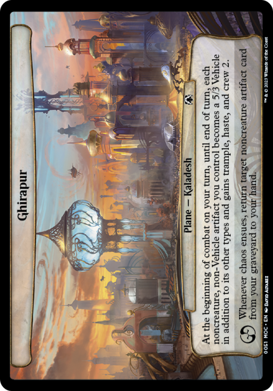 Ghirapur [March of the Machine Commander] | Game Grid - Logan