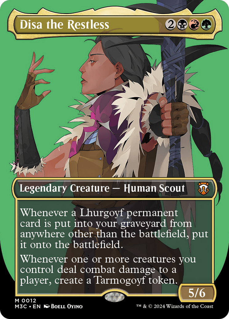 Disa the Restless (Borderless) [Modern Horizons 3 Commander] | Game Grid - Logan