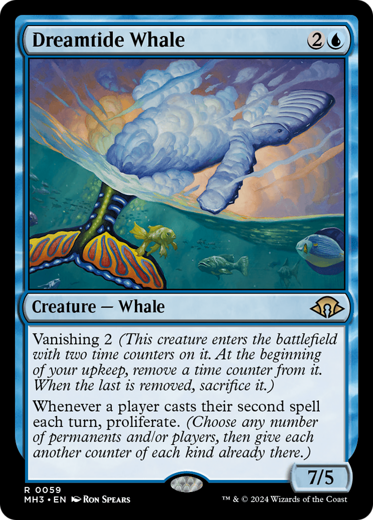 Dreamtide Whale [Modern Horizons 3] | Game Grid - Logan