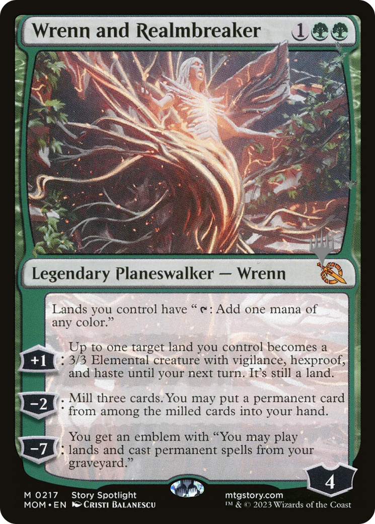 Wrenn and Realmbreaker (Promo Pack) [March of the Machine Promos] | Game Grid - Logan