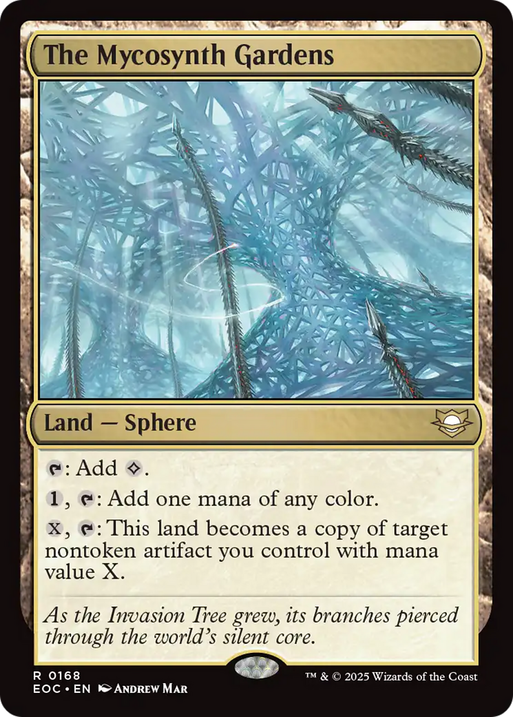 The Mycosynth Gardens [Edge of Eternities Commander] | Game Grid - Logan