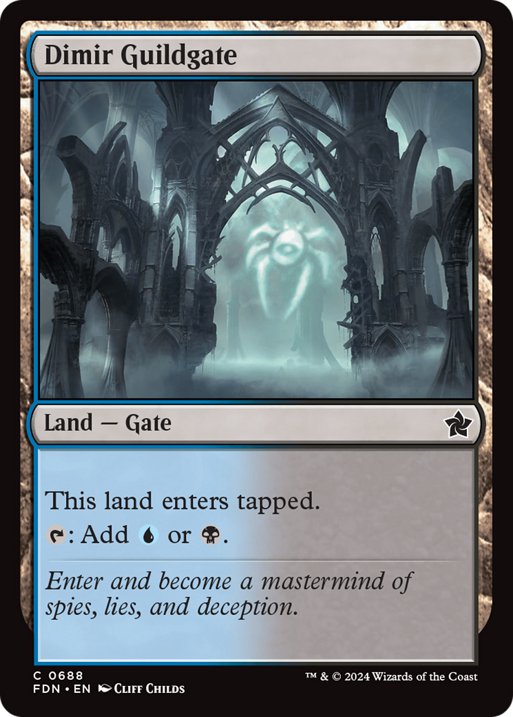 Dimir Guildgate [Foundations] | Game Grid - Logan