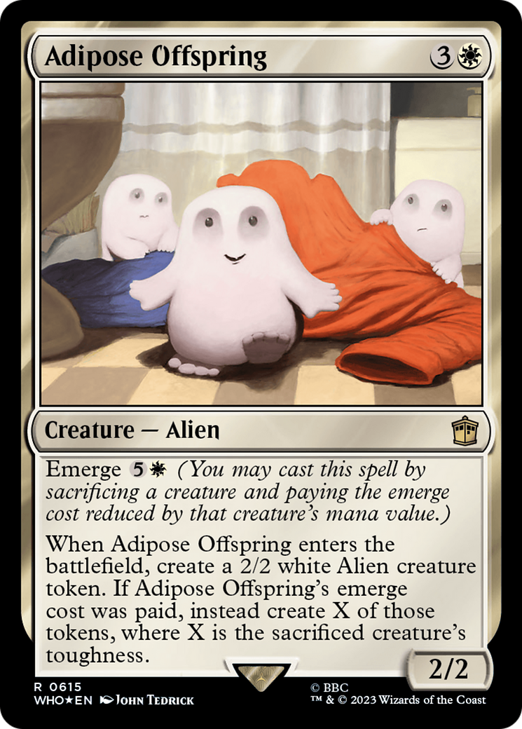 Adipose Offspring (Surge Foil) [Doctor Who] | Game Grid - Logan