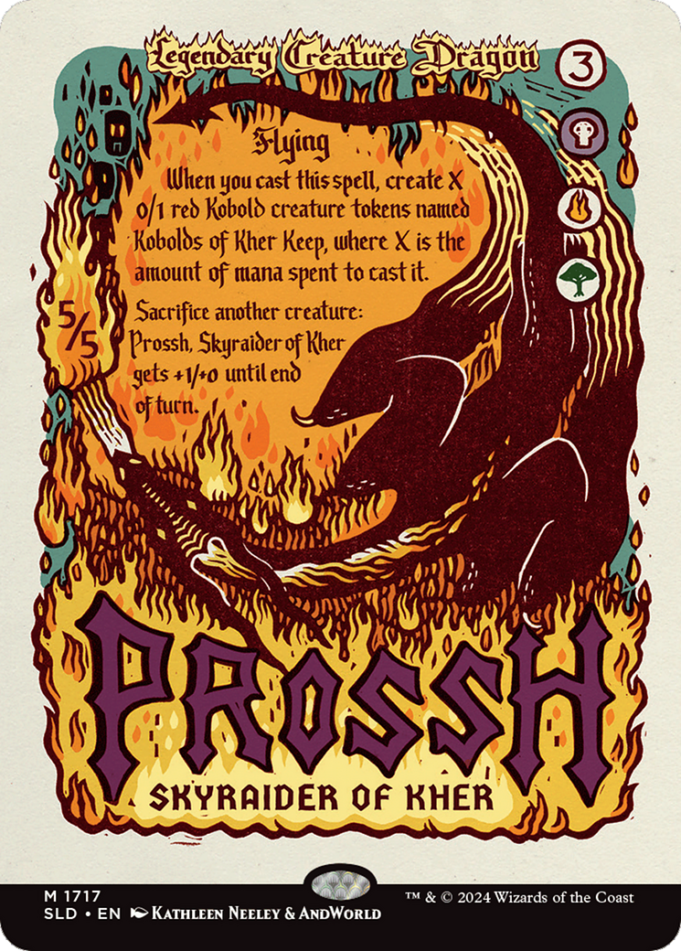 Prossh, Skyraider of Kher (Rainbow Foil) [Secret Lair Drop Series] | Game Grid - Logan