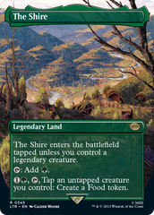 The Shire (Borderless Alternate Art) [The Lord of the Rings: Tales of Middle-Earth] | Game Grid - Logan