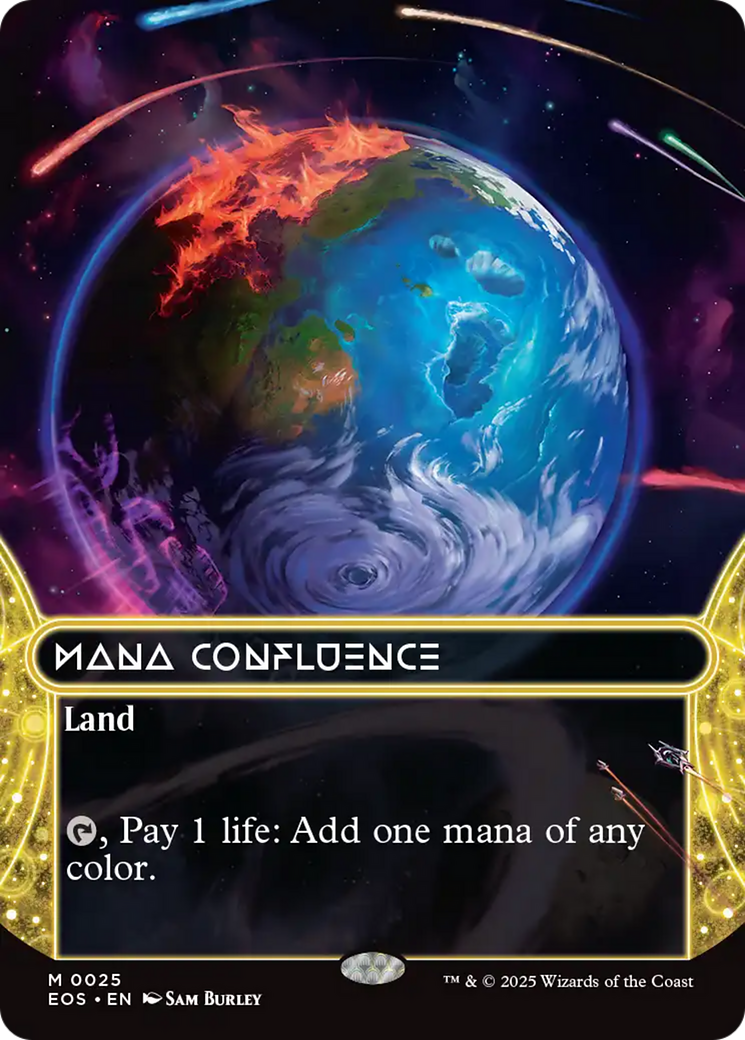 Mana Confluence (0025) (Borderless) [Edge of Eternities: Stellar Sights] | Game Grid - Logan