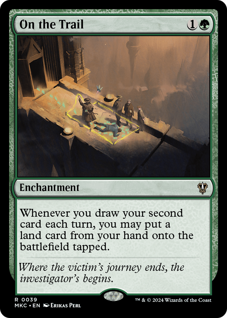 On the Trail [Murders at Karlov Manor Commander] | Game Grid - Logan