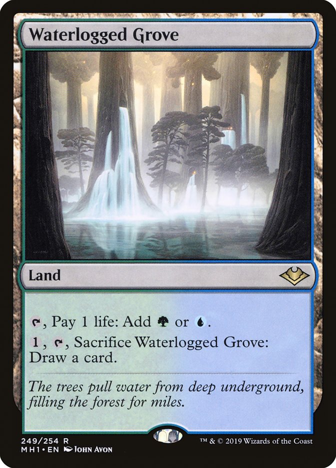 Waterlogged Grove [Modern Horizons] | Game Grid - Logan