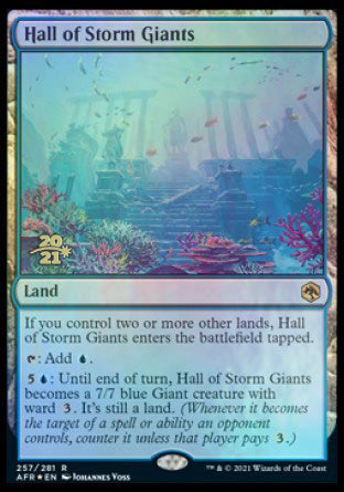Hall of Storm Giants [Dungeons & Dragons: Adventures in the Forgotten Realms Prerelease Promos] | Game Grid - Logan
