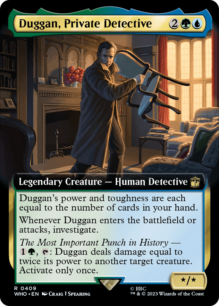 Duggan, Private Detective (Extended Art) [Doctor Who] | Game Grid - Logan