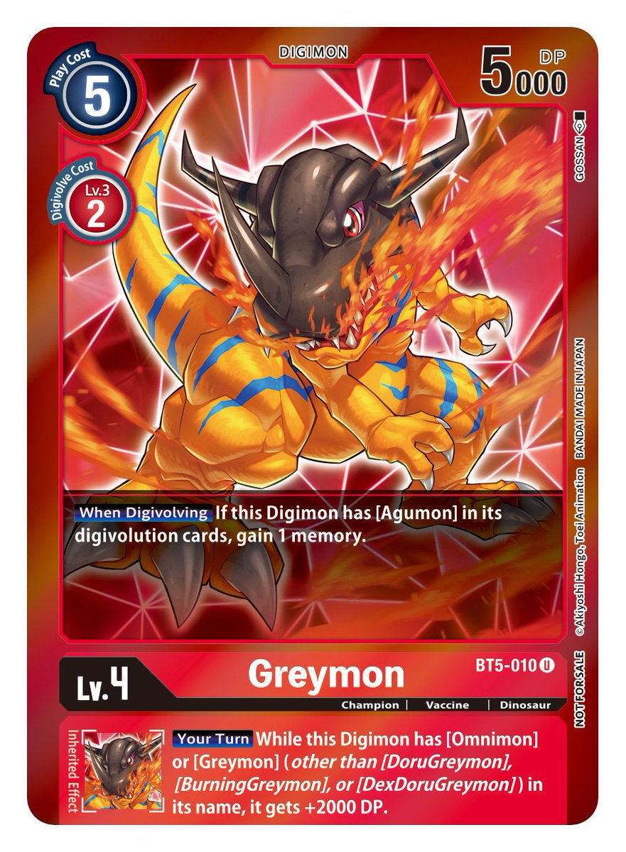 Greymon [BT5-010] (Event Pack 2) [Battle of Omni] | Game Grid - Logan