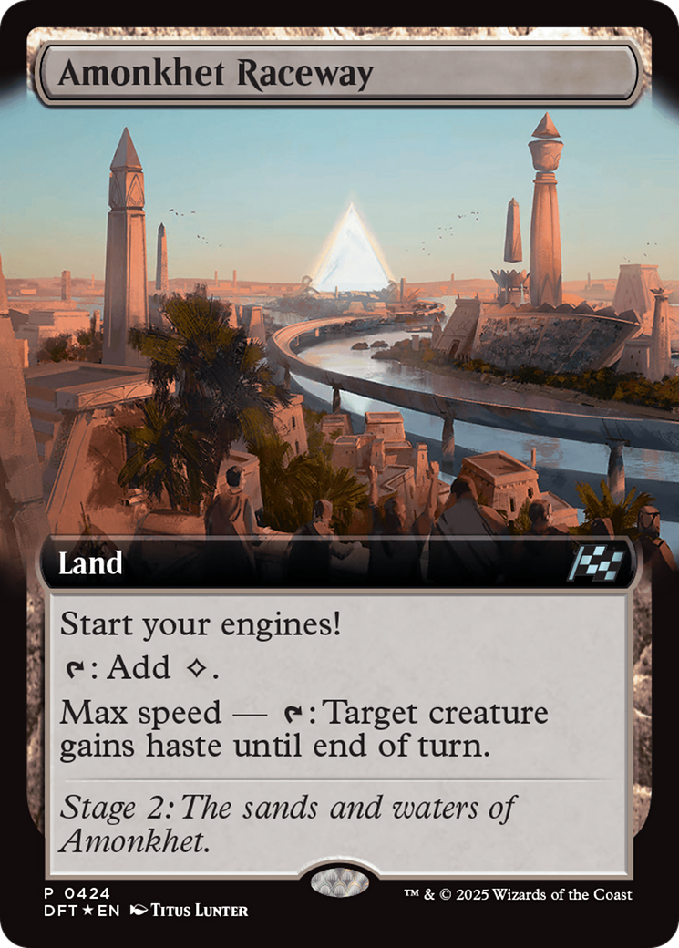 Amonkhet Raceway (Extended Art) [Aetherdrift] | Game Grid - Logan