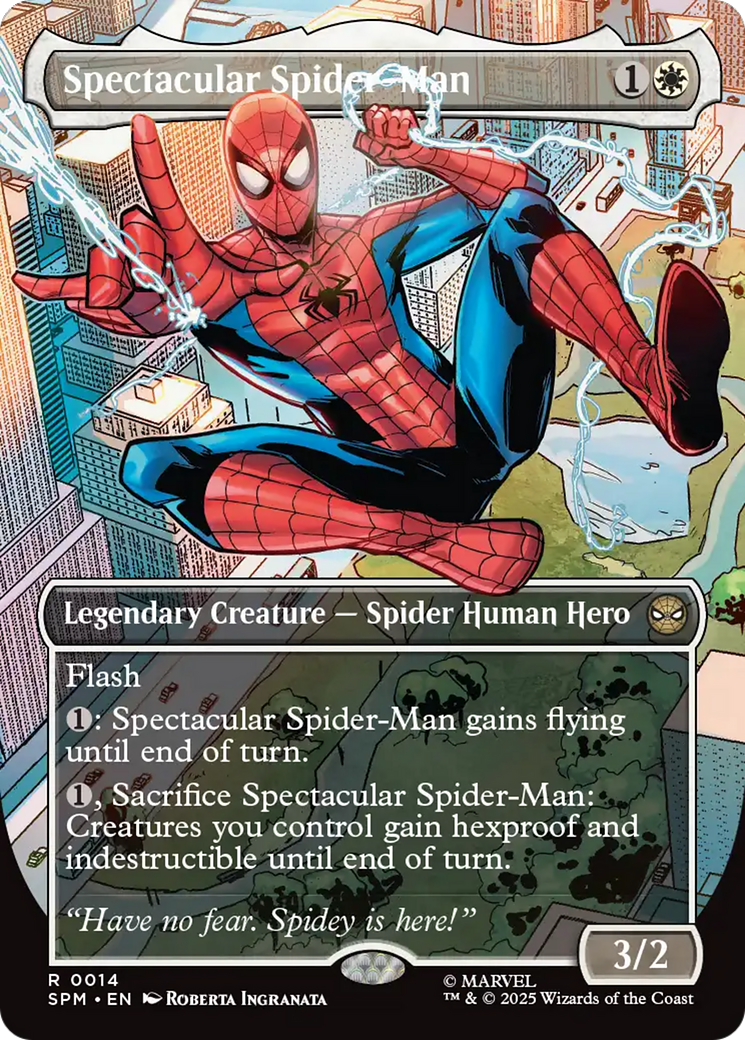 Spectacular Spider-Man (Borderless) [Marvel's Spider-Man] | Game Grid - Logan
