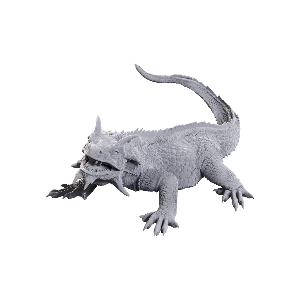 D&D Mini (W24): Tortle Druid & Wild Shape Giant Lizard | Game Grid - Logan