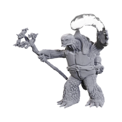 D&D Mini (W24): Tortle Druid & Wild Shape Giant Lizard | Game Grid - Logan