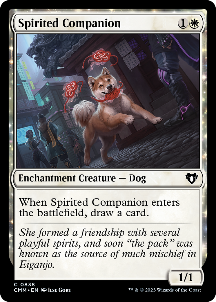 Spirited Companion [Commander Masters] | Game Grid - Logan