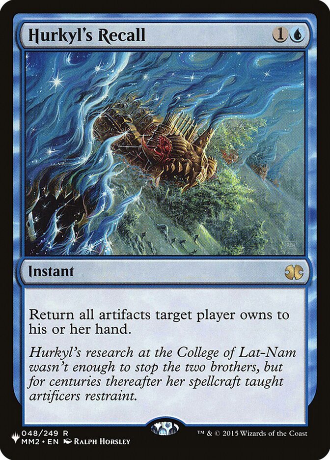 Hurkyl's Recall [The List] | Game Grid - Logan