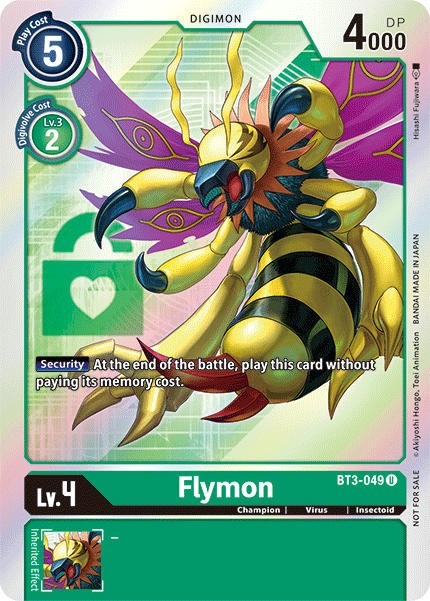 Flymon [BT3-049] (Buy-A-Box Promo) [Release Special Booster Ver.1.5 Promos] | Game Grid - Logan