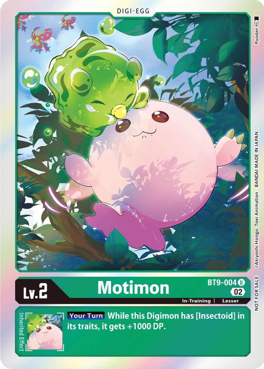Motimon [BT9-004] (Official Tournament Pack Vol.8) [X Record Promos] | Game Grid - Logan