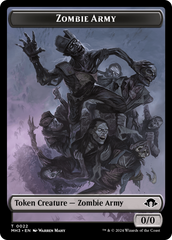Zombie Army // Energy Reserve Double-Sided Token [Modern Horizons 3 Tokens] | Game Grid - Logan