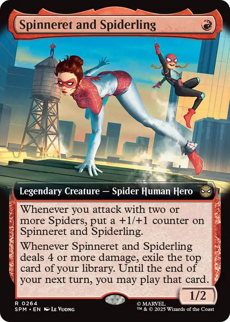 Spinneret and Spiderling (Extended Art) [Marvel's Spider-Man] | Game Grid - Logan